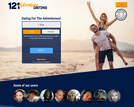 121 Adventure Dating Logo