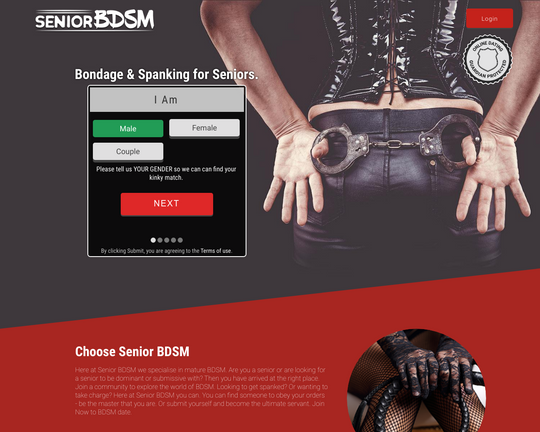 SeniorBDSM.com Logo
