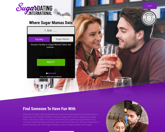 SugarDating.International/sm Logo
