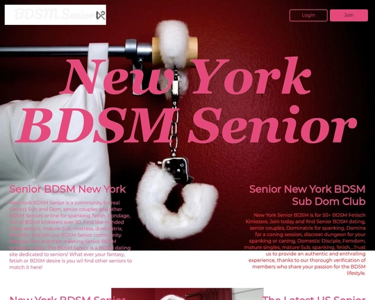 BDSM Senior New York