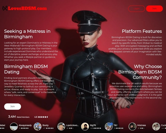Birmingham Loves BDSM Dating Logo