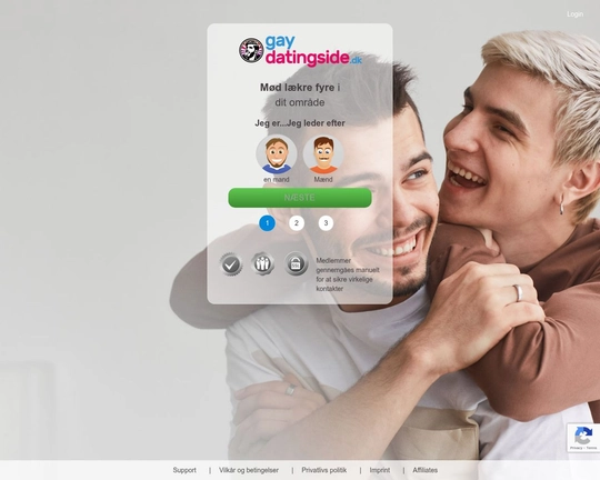 Danmark Gay Dating Side Logo