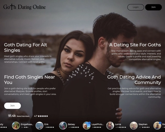 Goth Dating Online Logo