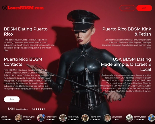 Puerto Rico BDSM Kink Dating Logo
