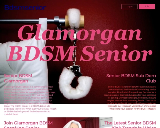 Senior BDSM Glamorgan