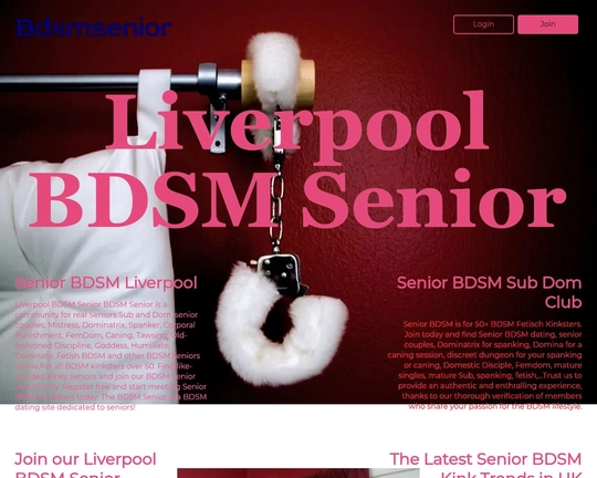 Senior BDSM Liverpool Logo