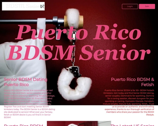 Senior BDSM Puerto Rico